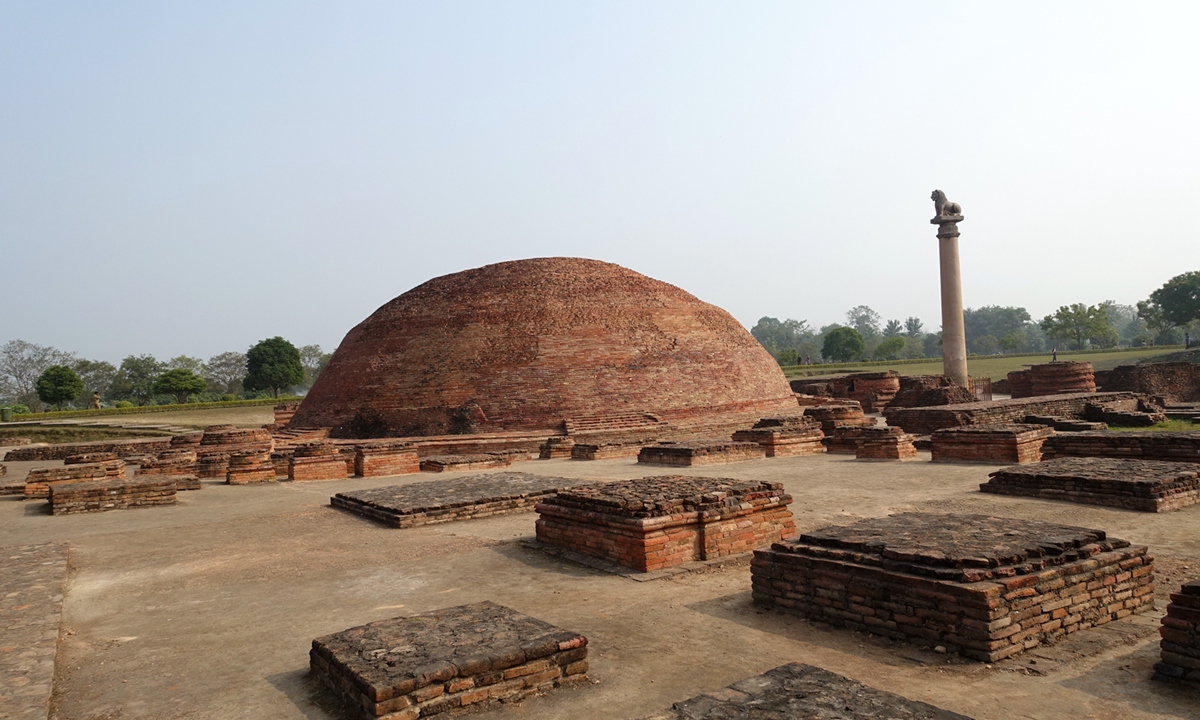 吠舍離 Vaishali 廣嚴城．阿難舍利塔